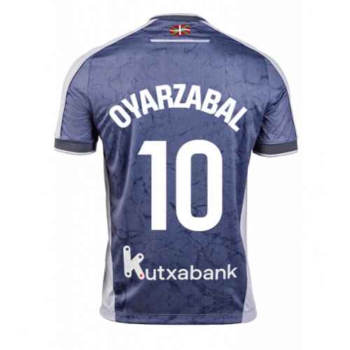 Real Sociedad Mikel Oyarzabal #10 Seconda Maglia 2025-26 Manica Corta